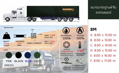 ผ้าใบคลุมรถเทเลอร์